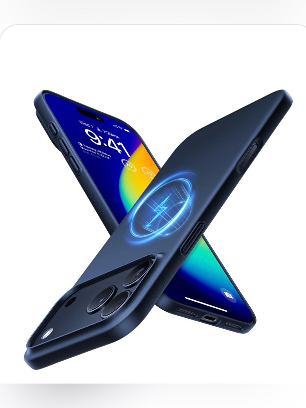 iPhone 17 Pro Magnetic SLIM CASE - DEEP BLUE